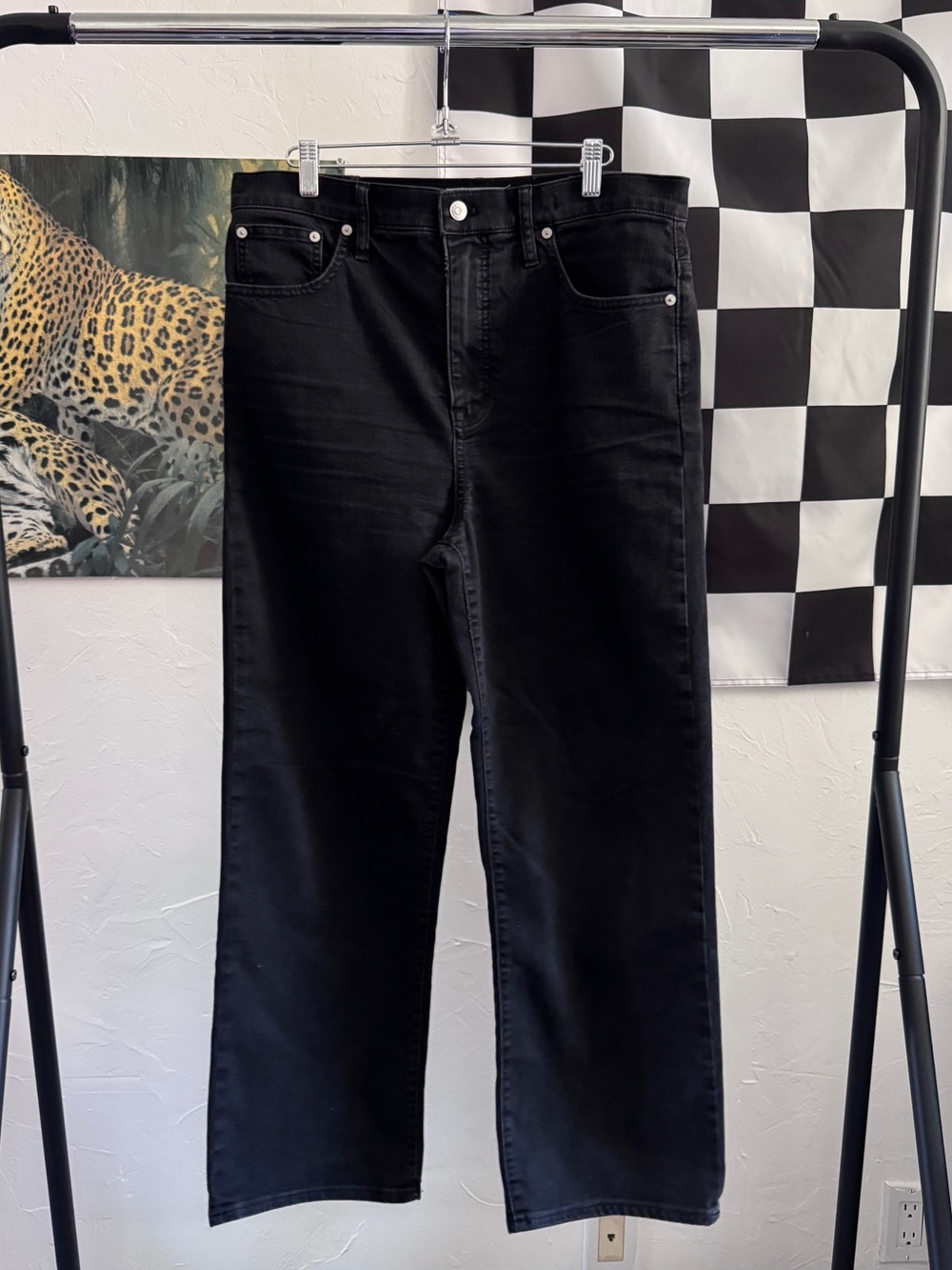 Madewell Slim Wide-Leg Crop